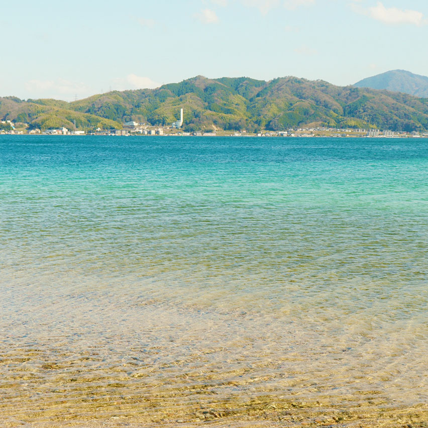 海まで歩いて5分